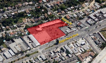 3756 W Avenue 40, Los Angeles, CA - aerial  map view