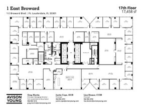 1 E Broward Blvd, Fort Lauderdale, FL to rent Floor Plan- Image 1 of 1