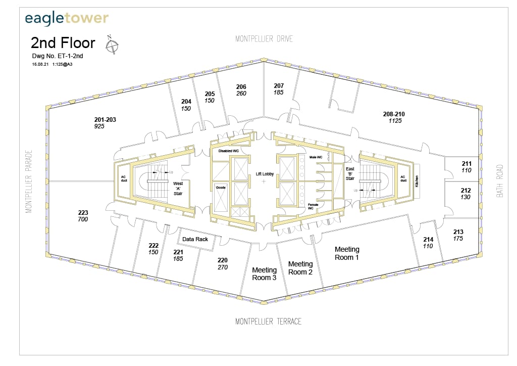 Montpellier Dr, Cheltenham to rent Floor Plan- Image 1 of 5