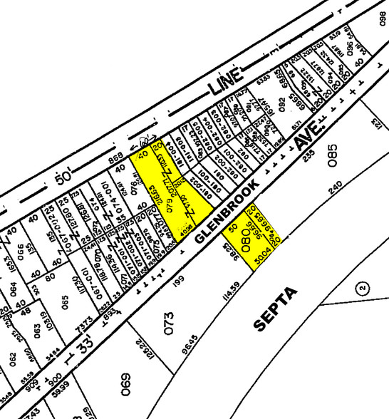 864-868 County Line Rd, Bryn Mawr, PA for rent - Plat Map - Image 2 of 4