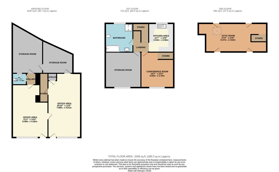 21 Caerleon Rd, Newport for sale - Floor Plan - Image 2 of 2