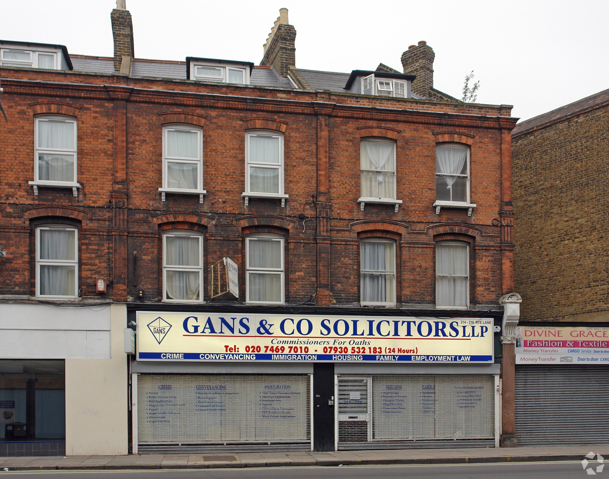 214-222 Rye Ln, London for sale Primary Photo- Image 1 of 1
