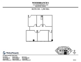 12121 Wickchester Ln, Houston, TX for rent Floor Plan- Image 2 of 2