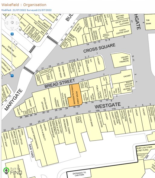 1822 Westgate, Wakefield, WF1 1JY Retail for Sale UK