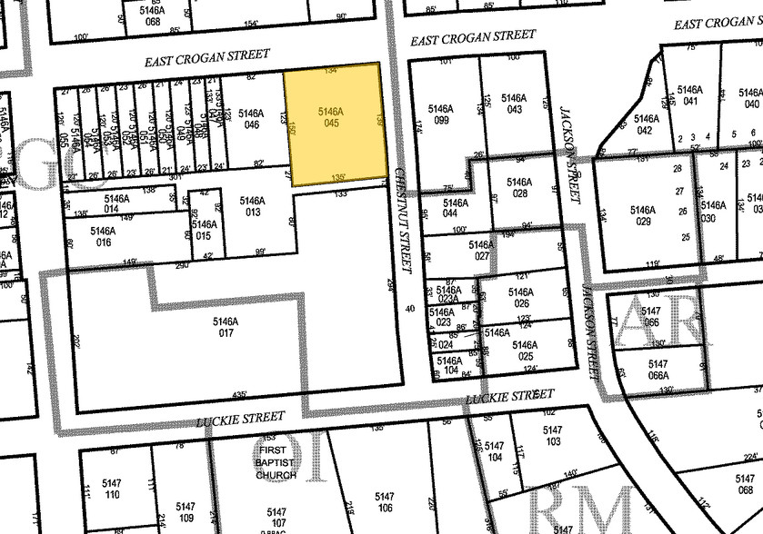 178 E Crogan St, Lawrenceville, GA for rent - Plat Map - Image 2 of 34