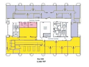 2110 Research Row, Dallas, TX to rent Floor Plan- Image 1 of 4