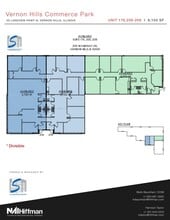 100 N Fairway Dr, Vernon Hills, IL to rent Floor Plan- Image 2 of 3