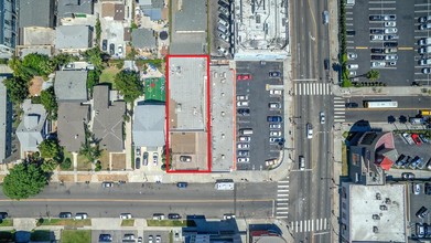 4711 Oakwood Ave, Los Angeles, CA - aerial  map view