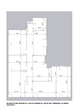 3424 Carson St, Torrance, CA for rent Floor Plan- Image 1 of 2