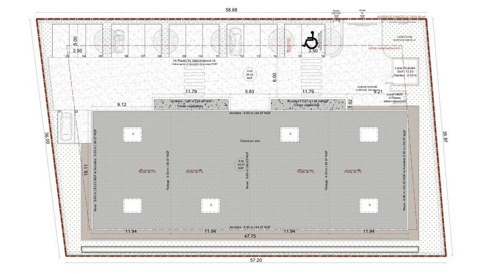 Light Industrial in Ennery for sale - Site Plan - Image 3 of 3