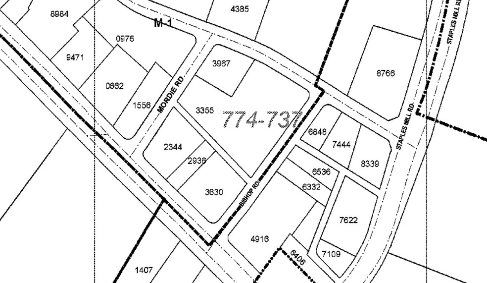 4912 W Broad St, Richmond, VA for sale - Plat Map - Image 2 of 12