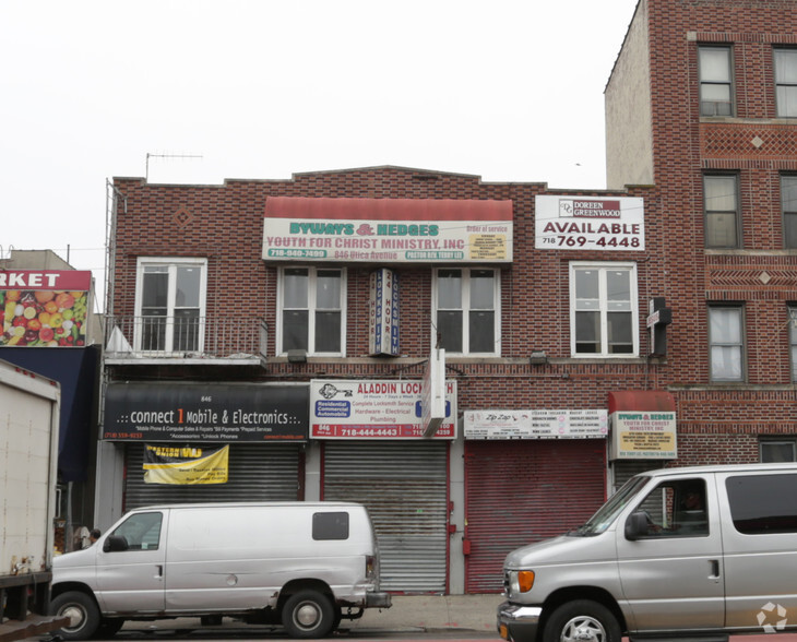 846 Utica Ave, Brooklyn, NY for sale - Primary Photo - Image 1 of 1