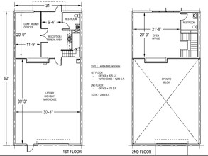 10400 Frisco St, Frisco, TX for rent Typical Floor Plan- Image 2 of 2