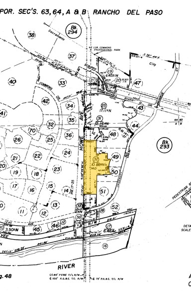 100 Howe Ave, Sacramento, CA for rent - Plat Map - Image 2 of 13