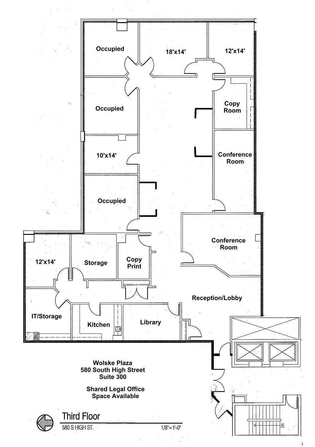 580 S High St, Columbus, OH to rent Floor Plan- Image 1 of 13