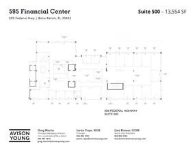 595 S Federal Hwy, Boca Raton, FL for rent Site Plan- Image 1 of 1