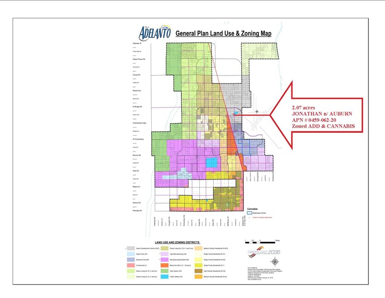 Jonathan & Auburn 2.07 Acres, Adelanto, CA for sale - Primary Photo - Image 1 of 1