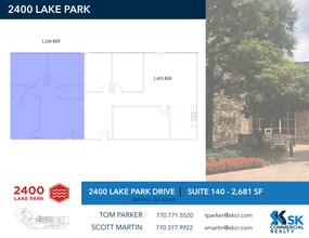 2400 Lake Park Dr SE, Smyrna, GA for rent Site Plan- Image 1 of 1