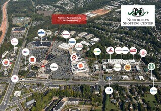 9645-9759 Sam Furr Rd, Huntersville, NC to rent Site Plan- Image 1 of 2