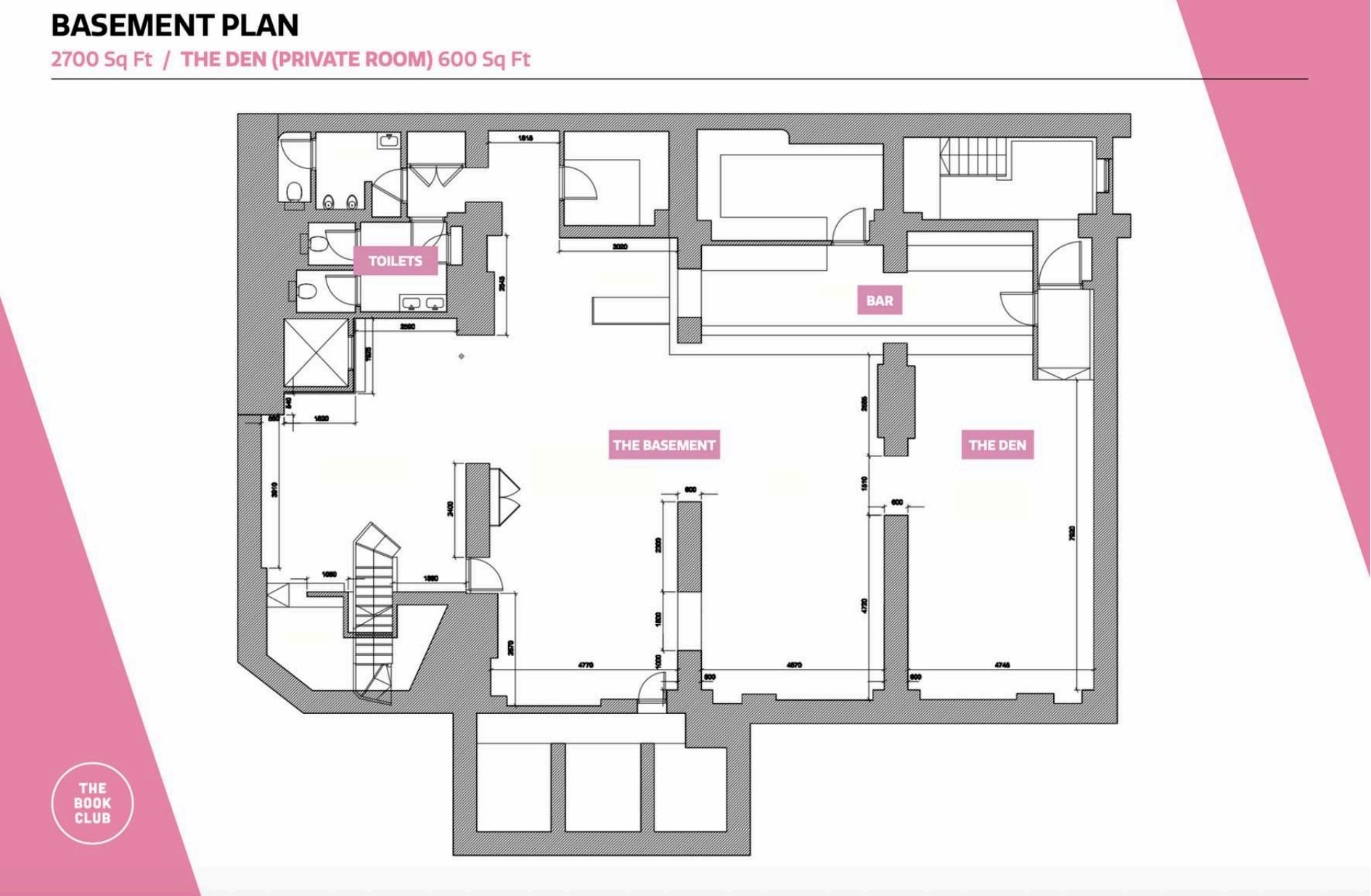 96-106 Leonard St, London to rent Floor Plan- Image 1 of 4