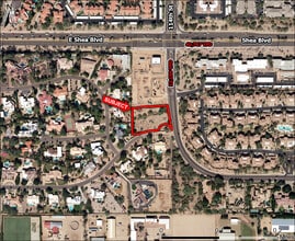 11355 Shea Boulevard, Scottsdale, AZ - AERIAL  map view - Image1