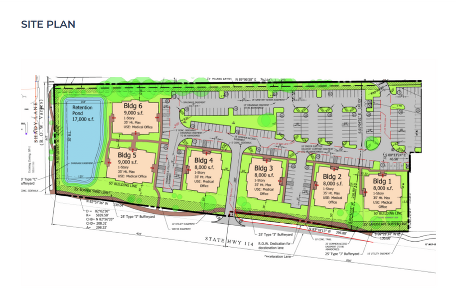 2540 E State Highway 114, Southlake, TX for sale - Site Plan - Image 3 of 4