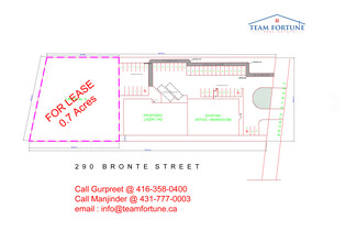 More details for 290 Bronte St S, Milton, ON - Land for Rent