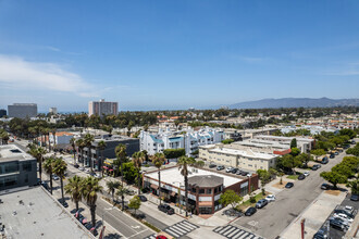 925 Wilshire Blvd, Santa Monica, CA - AERIAL  map view