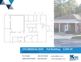 276 Medical Way, Riverdale, GA for rent Site Plan- Image 1 of 1