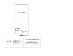 11450 FM 1960 Rd W, Houston, TX for rent Site Plan- Image 1 of 1