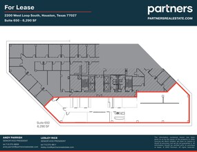 2200 West Loop South, Houston, TX for rent Site Plan- Image 1 of 1