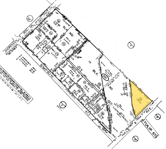 559 N Hale Ave, Escondido, CA for sale - Plat Map - Image 3 of 3