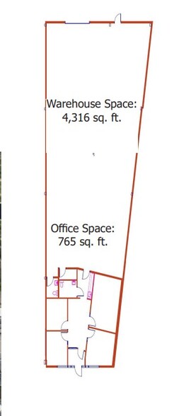 10115 100A St NW, Edmonton, AB for rent - Floor Plan - Image 2 of 2