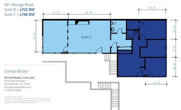 3533-3547 Mt. Diablo Blvd, Lafayette, CA for rent Floor Plan- Image 2 of 2