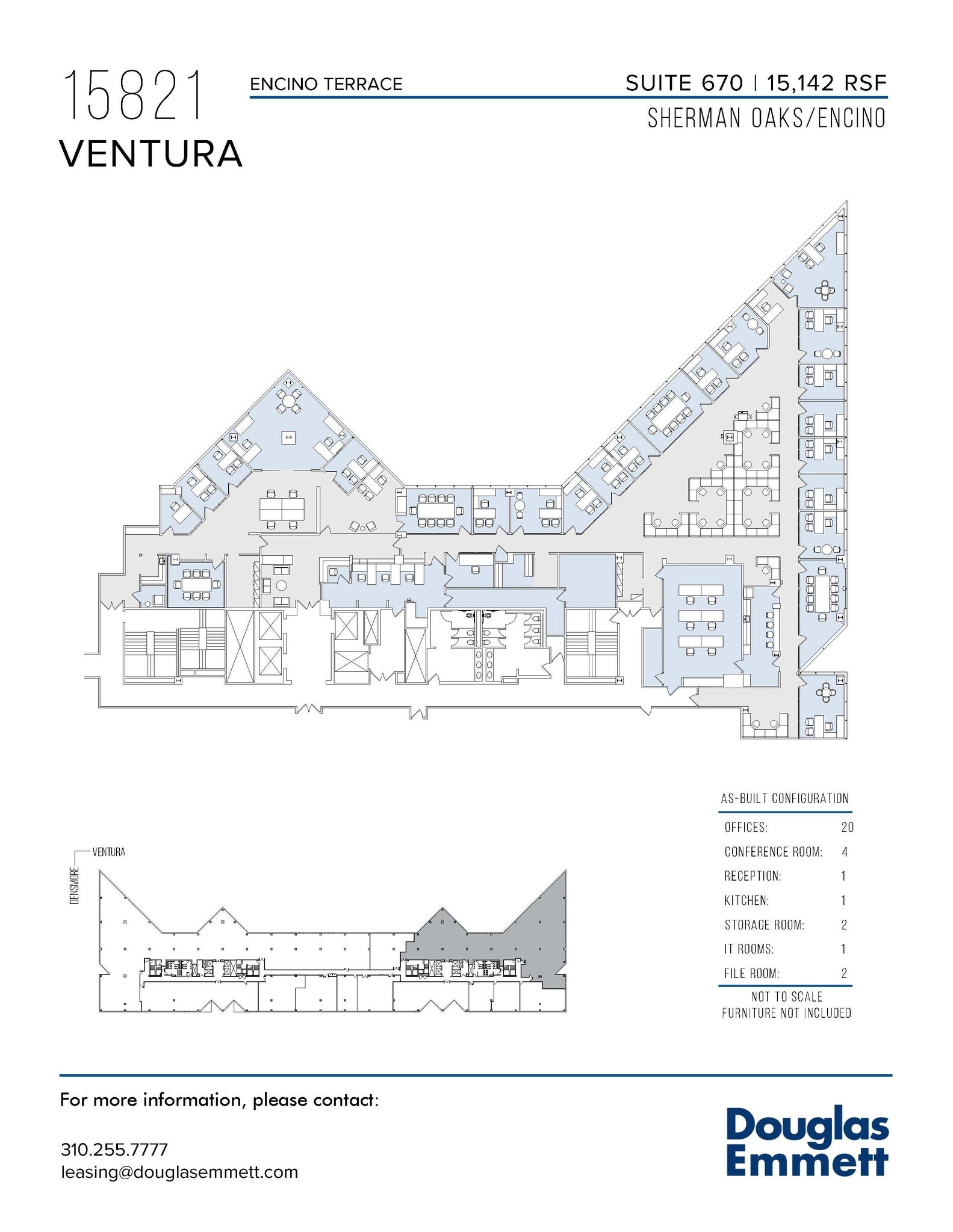 15821 Ventura Blvd, Encino, CA to rent Floor Plan- Image 1 of 1