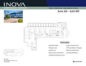 10700 E Geddes Ave, Englewood, CO for rent Site Plan- Image 1 of 3