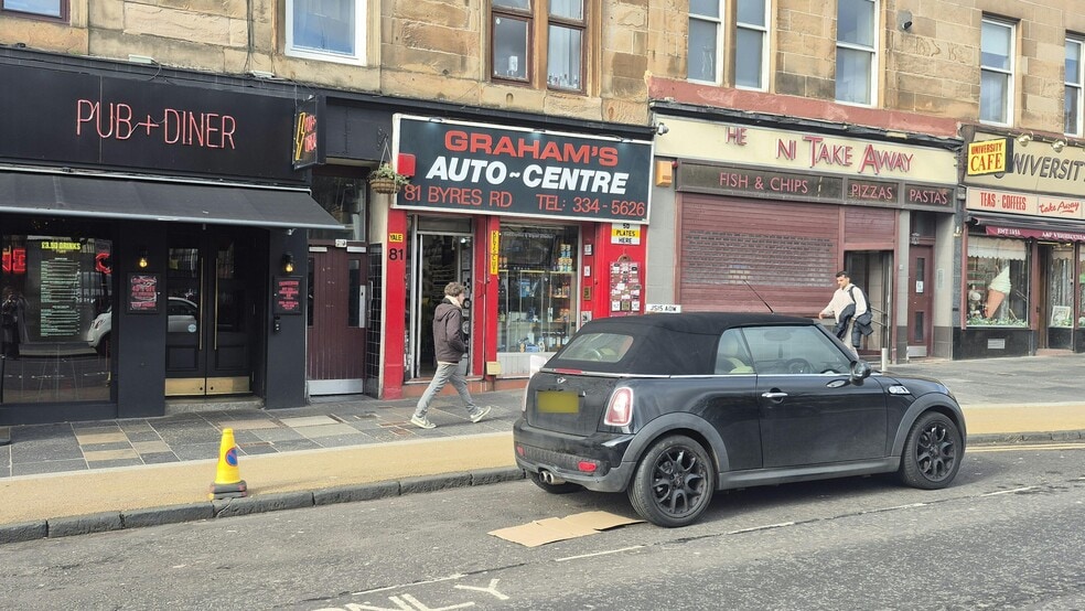 81-87 Byres Rd, Glasgow to rent - Building Photo - Image 2 of 2