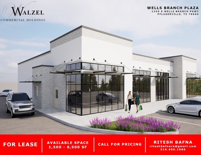 More details for 1305 E Wells Branch Pky, Pflugerville, TX - Retail to Rent