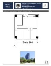 12222 Merit Dr, Dallas, TX to rent Floor Plan- Image 1 of 1
