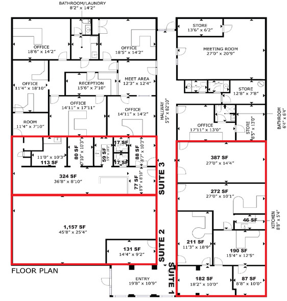 4700 NW 23rd St, Oklahoma City, OK for rent - Floor Plan - Image 2 of 8