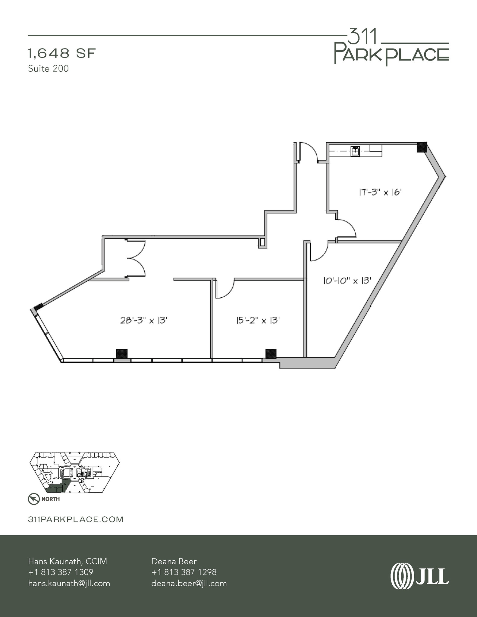 311 Park Place Blvd, Clearwater, FL to rent Floor Plan- Image 1 of 1