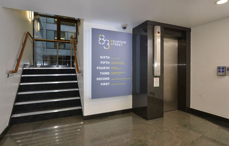 83 Fountain St, Manchester to rent Lobby- Image 1 of 7