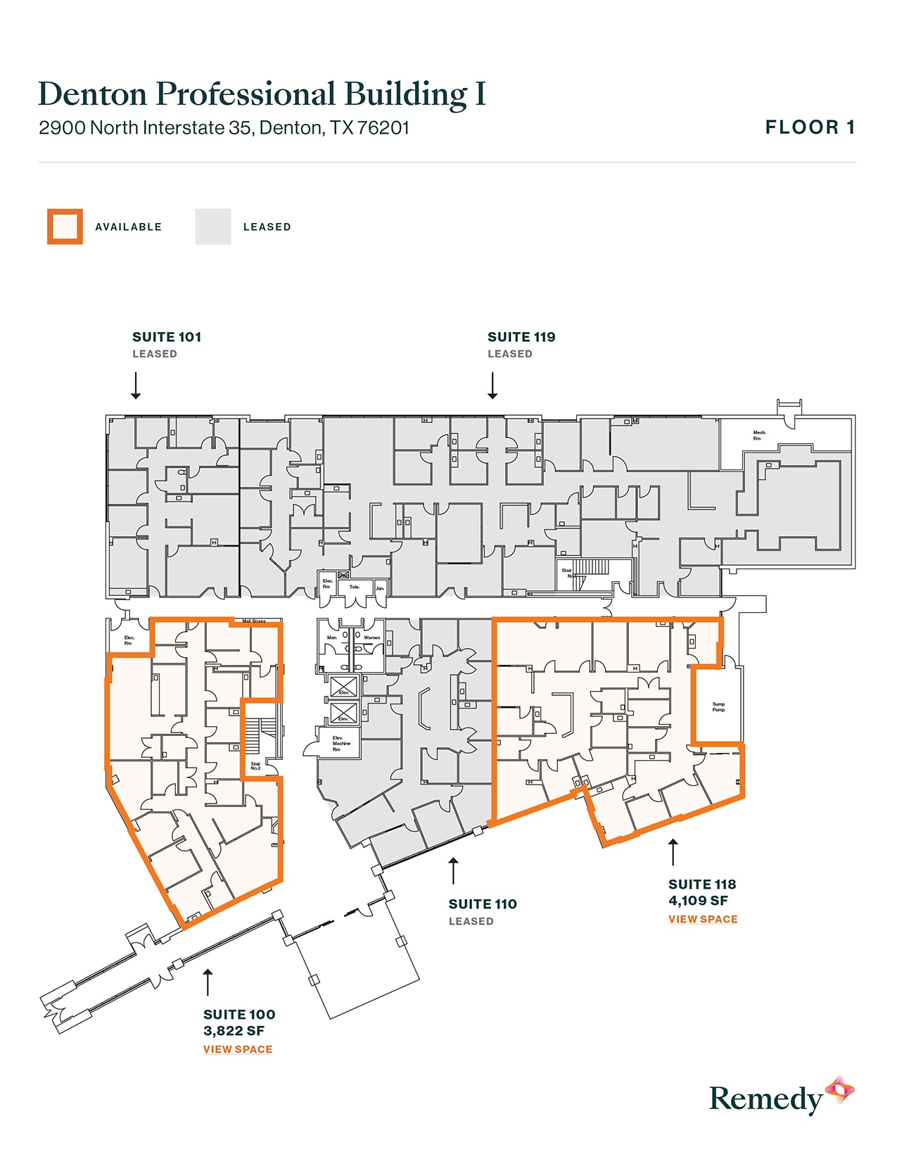 2900 Interstate 35, Denton, TX to rent Floor Plan- Image 1 of 1