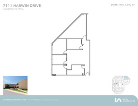 7111 Harwin Dr, Houston, TX for rent Floor Plan- Image 1 of 1