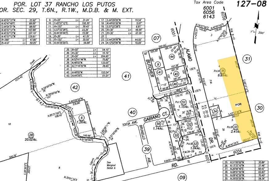 951-991 Alamo Dr, Vacaville, CA for rent - Plat Map - Image 2 of 12