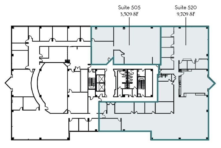 12655 Olive Blvd, Creve Coeur, MO to rent Floor Plan- Image 1 of 1