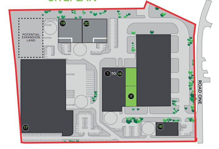 Road One, Winsford for sale Site Plan- Image 1 of 1