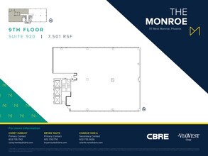 111 W Monroe St, Phoenix, AZ for sale Floor Plan- Image 1 of 1