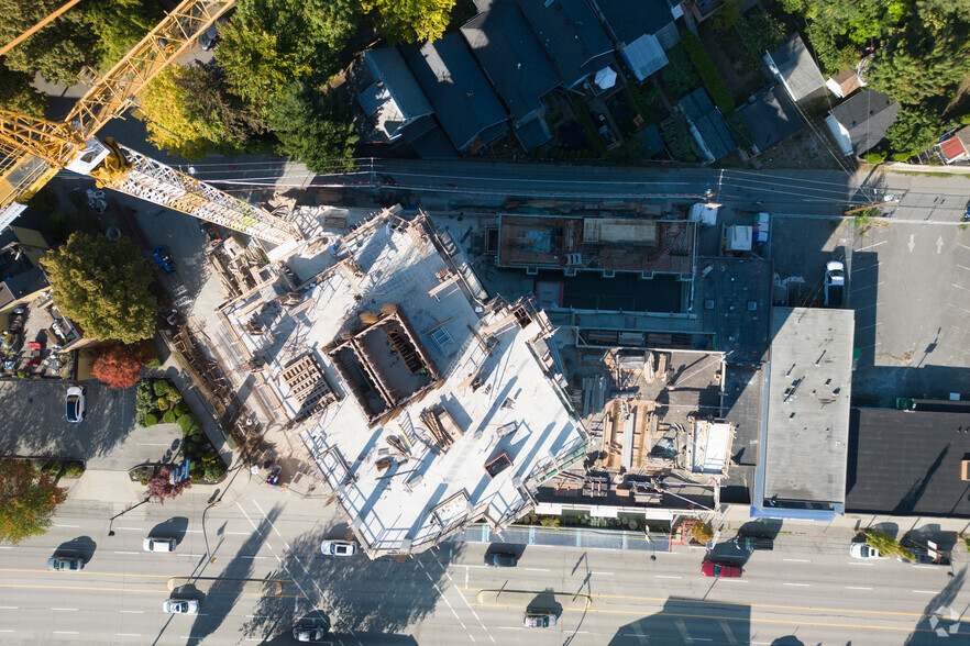 1115-1121 Kingsway, Vancouver, BC for rent - Aerial - Image 3 of 3