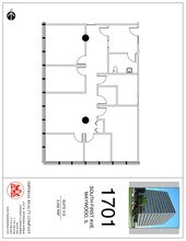 1701 S 1st Ave, Maywood, IL to rent Site Plan- Image 1 of 1